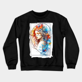 Fibonacci Sequence Fibonacci Beauty Fibonacci Spiral Golden Ratio Crewneck Sweatshirt